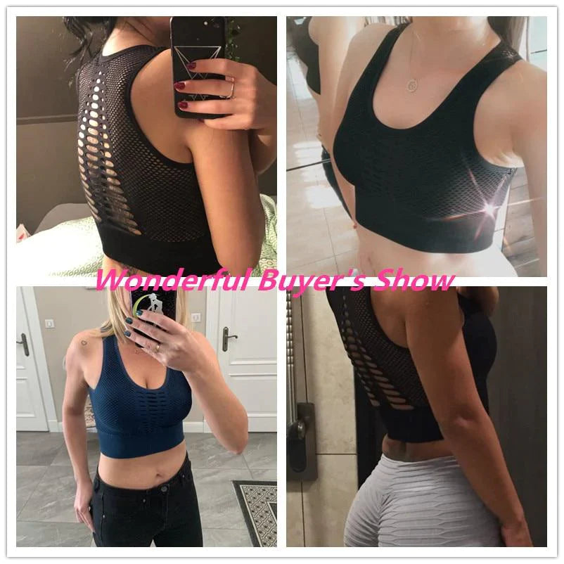 Breathable And Sexy Sports Bra
